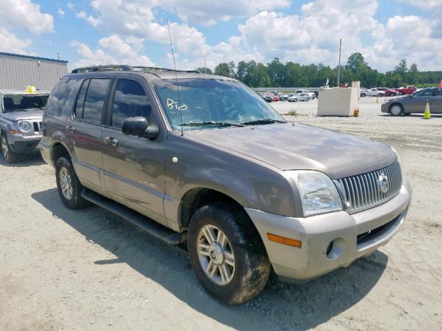 4M2ZU86E92ZJ07733 - 2002 MERCURY MOUNTAINEE GRAY photo 1