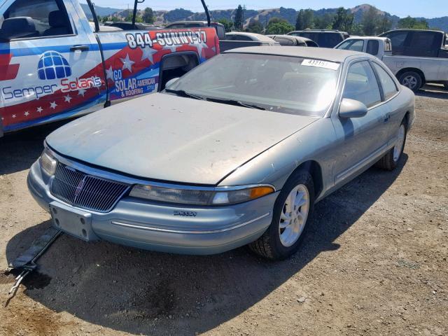 1LNLM91V9TY661785 - 1996 LINCOLN MARK VIII BLUE photo 2