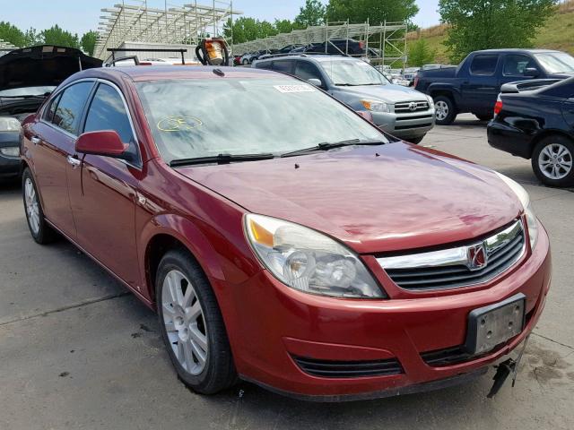 1G8ZV57B29F220046 - 2009 SATURN AURA XR RED photo 1