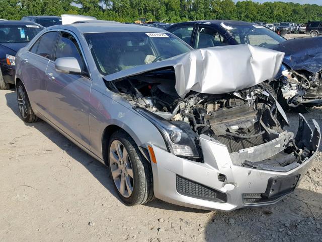 1G6AB5RX9D0135742 - 2013 CADILLAC ATS LUXURY SILVER photo 1