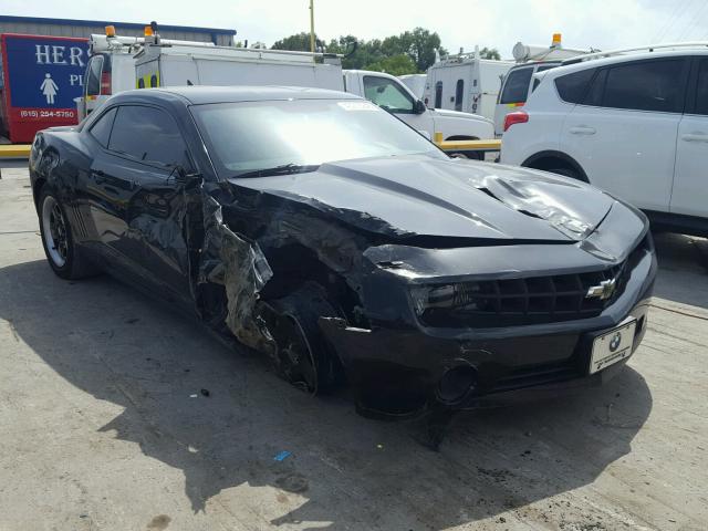 2G1FA1E38D9183832 - 2013 CHEVROLET CAMARO LS BLACK photo 1