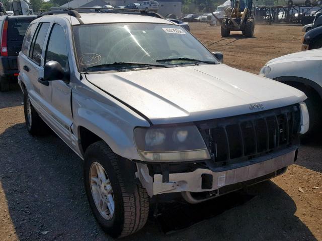 1J4GX48S74C156557 - 2004 JEEP GRAND CHER SILVER photo 1