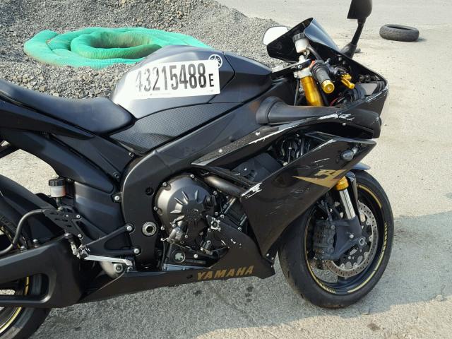 JYARN20E18A011607 - 2008 YAMAHA YZFR1 BLACK photo 9