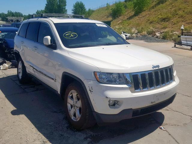 1J4RR4GT9BC670422 - 2011 JEEP GRAND CHER WHITE photo 1