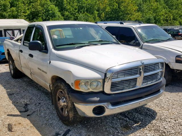 3D7KA28D13G711768 - 2003 DODGE RAM 2500 S WHITE photo 1