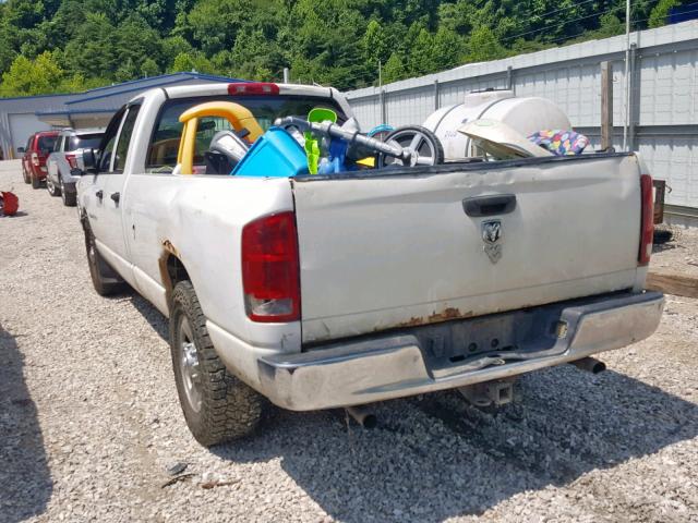 3D7KA28D13G711768 - 2003 DODGE RAM 2500 S თეთრი ფოტო 3