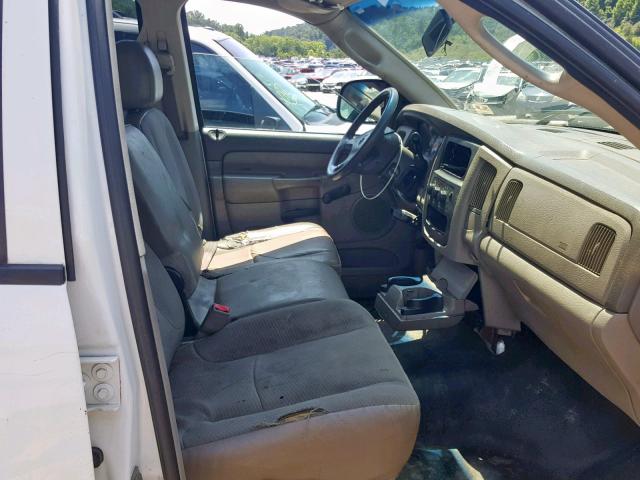 3D7KA28D13G711768 - 2003 DODGE RAM 2500 S თეთრი ფოტო 5