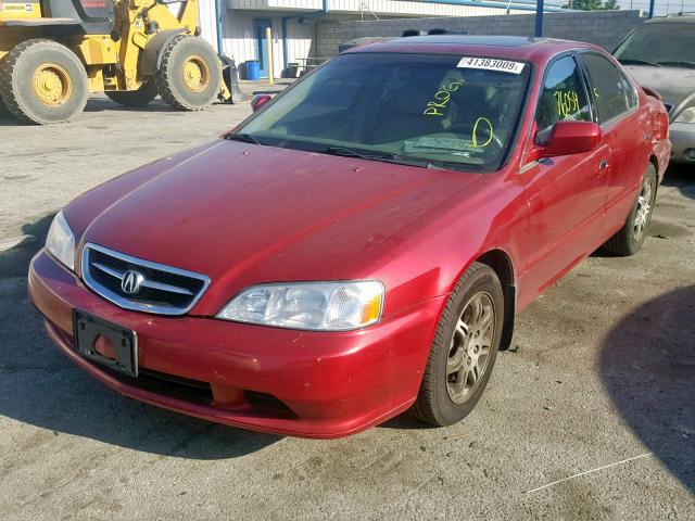 19UUA567X1A024755 - 2001 ACURA 3.2TL BURGUNDY photo 2