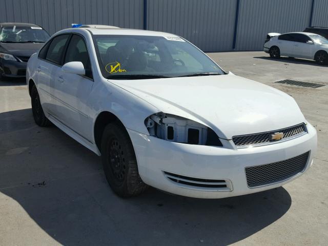 2G1WB5E37E1119799 - 2014 CHEVROLET IMPALA LIM WHITE photo 1