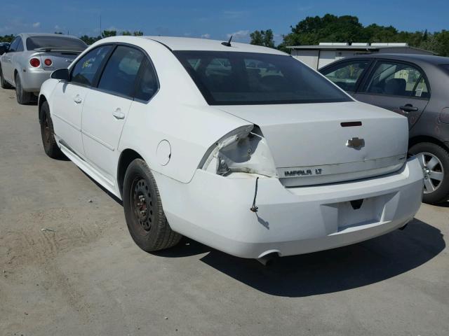 2G1WB5E37E1119799 - 2014 CHEVROLET IMPALA LIM WHITE photo 3