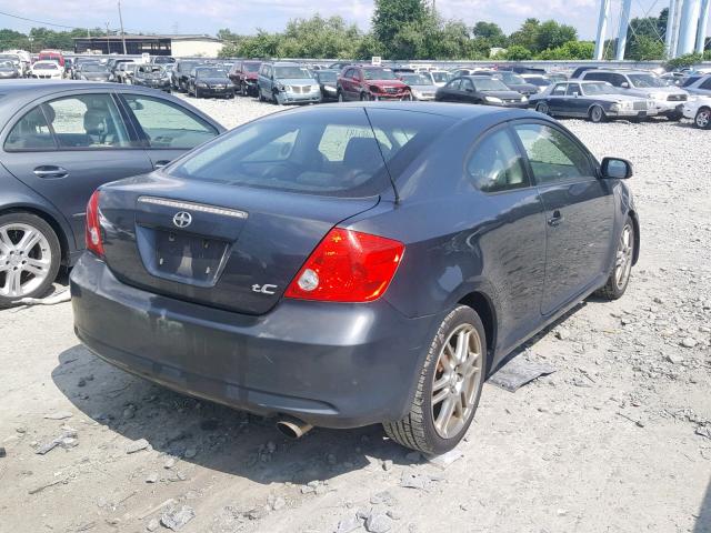 JTKDE177160107880 - 2006 TOYOTA SCION TC ნაცრისფერი ფოტო 4