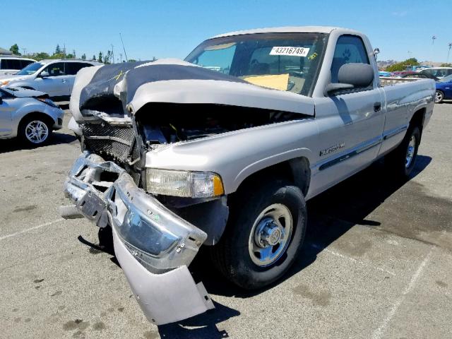 3B7KC26Z9WM274272 - 1998 DODGE RAM 2500 SILVER photo 2