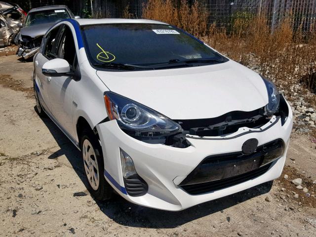 JTDKDTB36G1116622 - 2016 TOYOTA PRIUS C WHITE photo 1