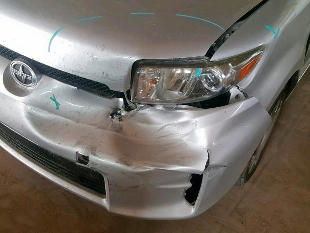 JTLZE4FE1FJ067331 - 2015 TOYOTA SCION XB ნაცრისფერი ფოტო 9