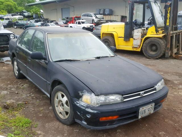 1HGCB7692PA090621 - 1993 HONDA ACCORD 10T BLACK photo 1