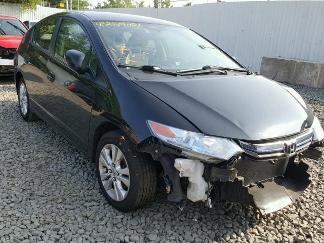 JHMZE2H71DS001205 - 2013 HONDA INSIGHT EX BLACK photo 1