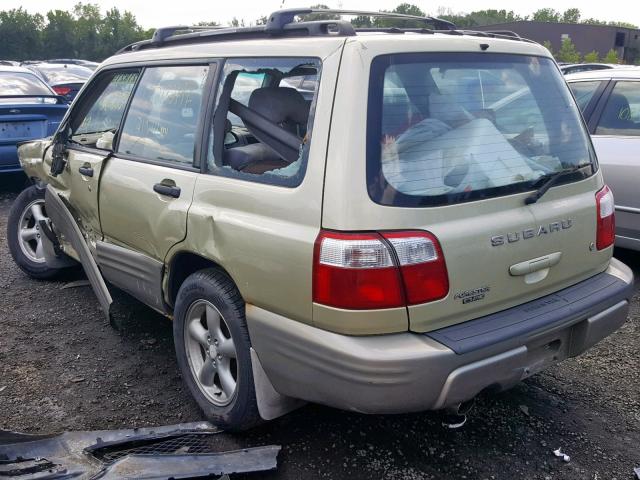 JF1SF65571H759557 - 2001 SUBARU FORESTER S GOLD photo 3