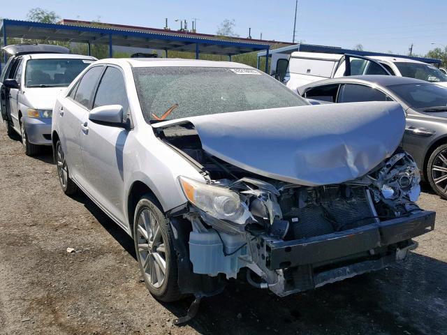 4T4BF1FKXCR182391 - 2012 TOYOTA CAMRY BASE SILVER photo 1