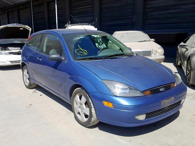 3FAFP31Z13R152156 - 2003 FORD FOCUS ZX3 BLUE photo 1