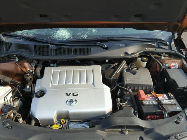 4T3BK3BB8BU061307 - 2011 TOYOTA VENZA BASE BROWN photo 7