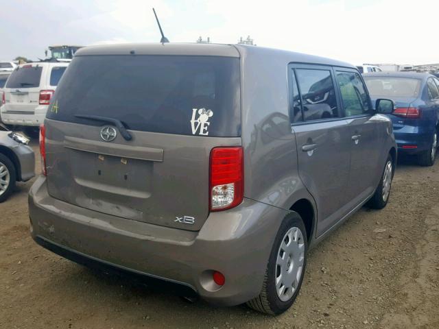 JTLZE4FE3FJ071560 - 2015 TOYOTA SCION XB GRAY photo 4