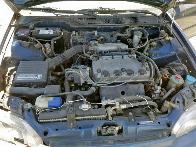 JHMEG8645RS018715 - 1994 HONDA CIVIC DX BLUE photo 7