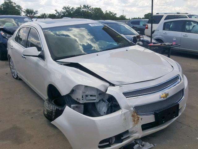 1G1ZE5E70BF284394 - 2011 CHEVROLET MALIBU LTZ თეთრი ფოტო 1