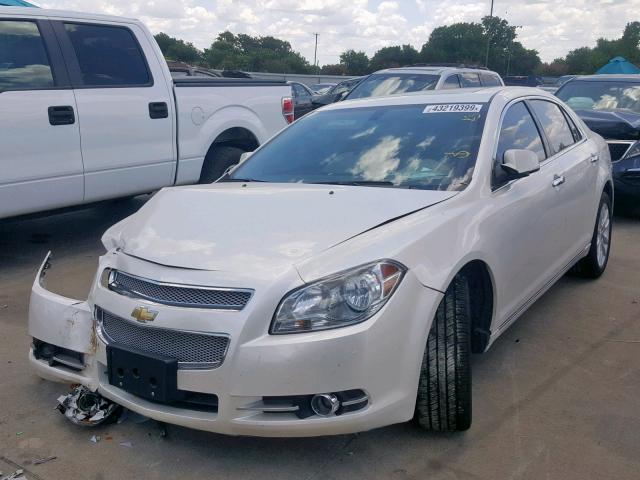 1G1ZE5E70BF284394 - 2011 CHEVROLET MALIBU LTZ თეთრი ფოტო 2