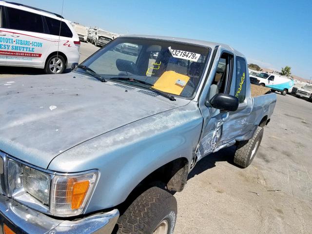 JT4RN13P7K6007681 - 1989 TOYOTA PICKUP 1/2 BLUE photo 10