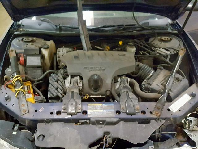 2G1WX12K559233131 - 2005 CHEVROLET MONTE CARL BLUE photo 7