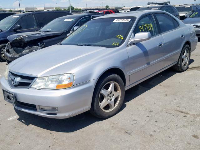 19UUA56623A060384 - 2003 ACURA 3.2TL SILVER photo 2