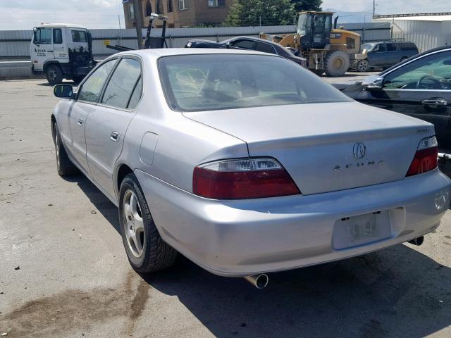 19UUA56623A060384 - 2003 ACURA 3.2TL SILVER photo 3