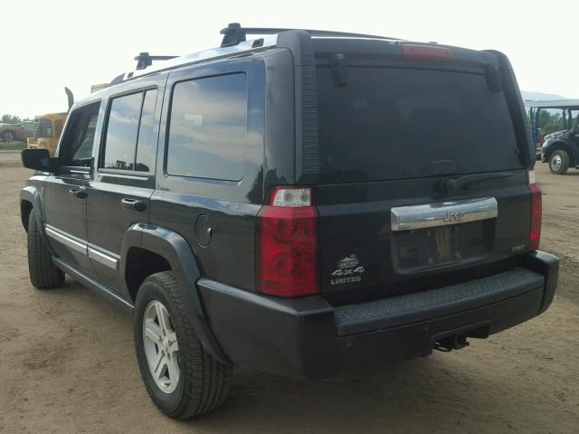 1J8HG58T29C538536 - 2009 JEEP COMMANDER BLACK photo 3