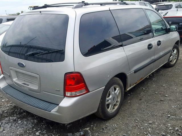 2FMZA55275BA25412 - 2005 FORD FREESTAR S SILVER photo 4