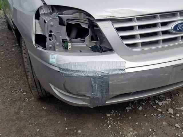 2FMZA55275BA25412 - 2005 FORD FREESTAR S SILVER photo 9