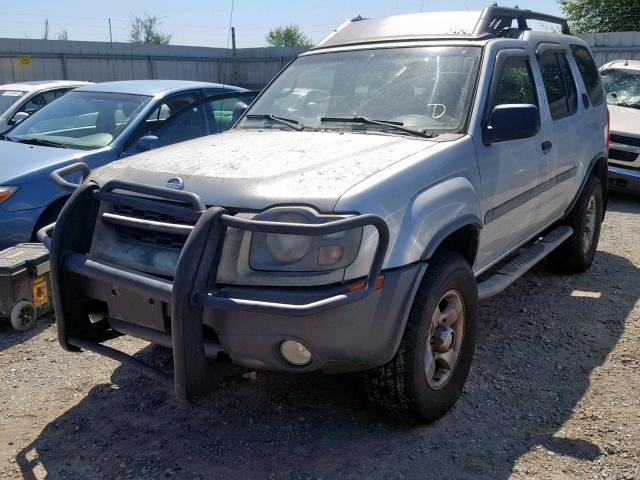 5N1ED28Y62C567049 - 2002 NISSAN XTERRA XE SILVER photo 2