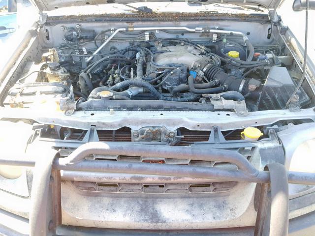 5N1ED28Y62C567049 - 2002 NISSAN XTERRA XE SILVER photo 7