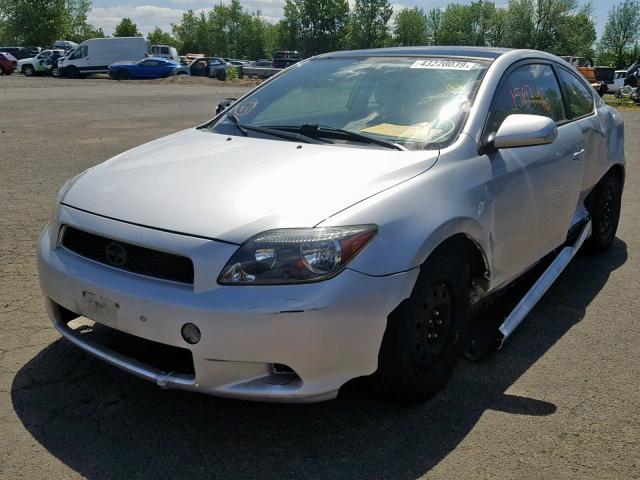JTKDE177460095448 - 2006 TOYOTA SCION TC ვერცხლისფერი ფოტო 2