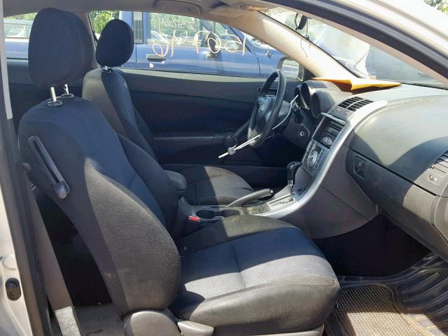 JTKDE177460095448 - 2006 TOYOTA SCION TC ვერცხლისფერი ფოტო 5