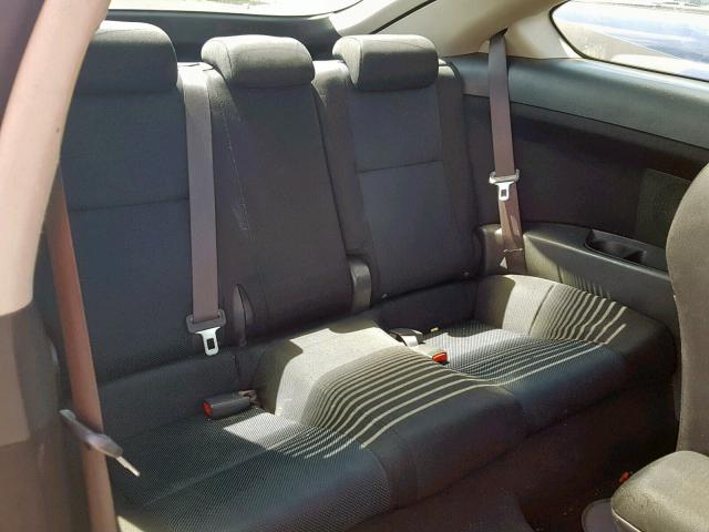 JTKDE177460095448 - 2006 TOYOTA SCION TC ვერცხლისფერი ფოტო 6