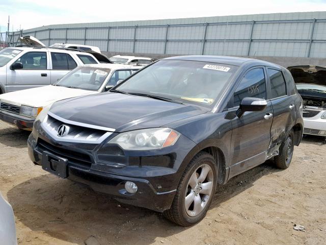 5J8TB18567A011183 - 2007 ACURA RDX TECHNO BLACK photo 2