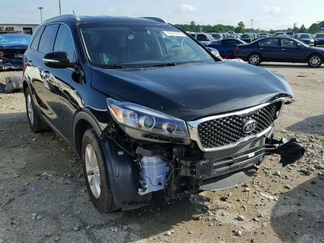 5XYPG4A33HG245732 - 2017 KIA SORENTO LX BLACK photo 1