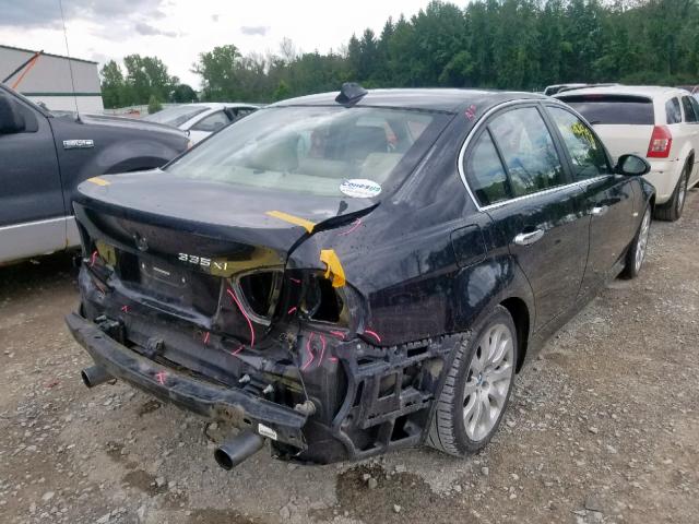 WBAVD53507A008728 - 2007 BMW 335 XI BLACK photo 4