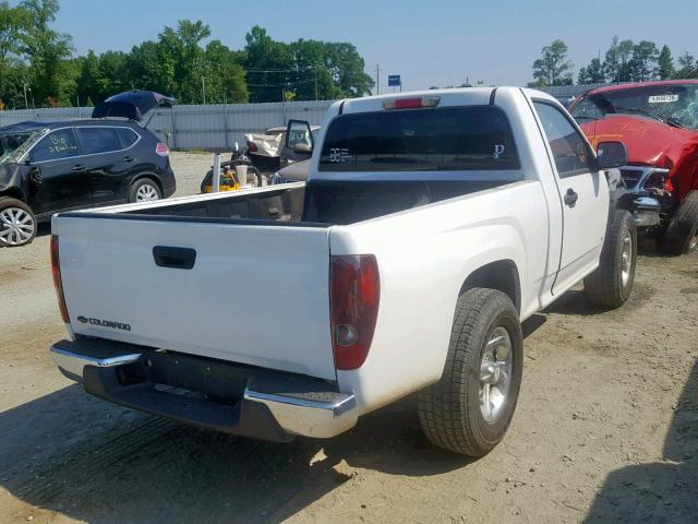 1GCCS149288110681 - 2008 CHEVROLET COLORADO WHITE photo 4