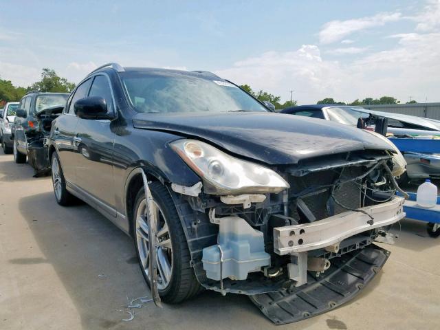 JN1AJ0HP2BM802485 - 2011 INFINITI EX35 BASE BLACK photo 1