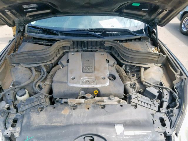 JN1AJ0HP2BM802485 - 2011 INFINITI EX35 BASE BLACK photo 7