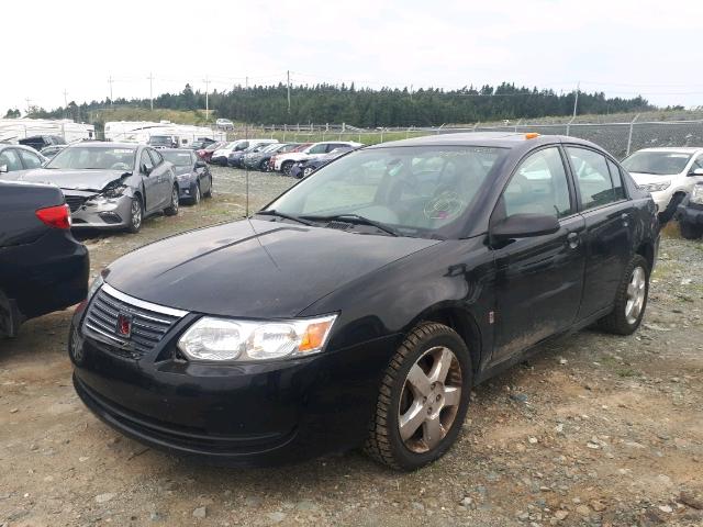 1G8AJ55F87Z192988 - 2007 SATURN ION LEVEL BLACK photo 2