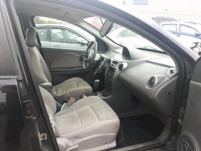 1G8AJ55F87Z192988 - 2007 SATURN ION LEVEL BLACK photo 5