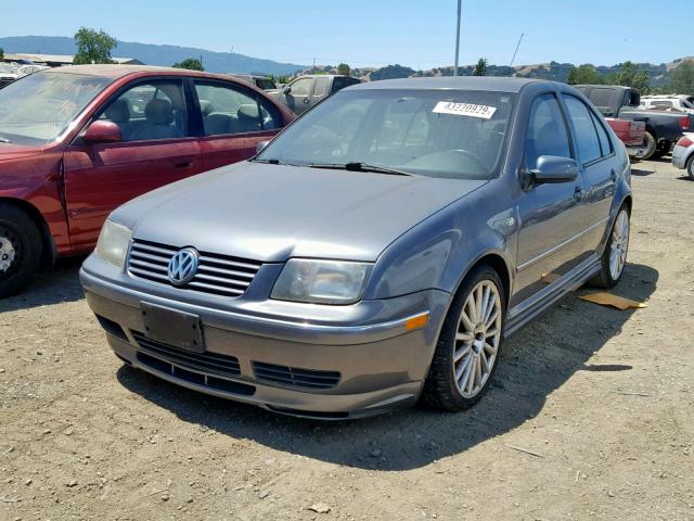 3VWSE69M55M052034 - 2005 VOLKSWAGEN JETTA GLI CHARCOAL photo 2