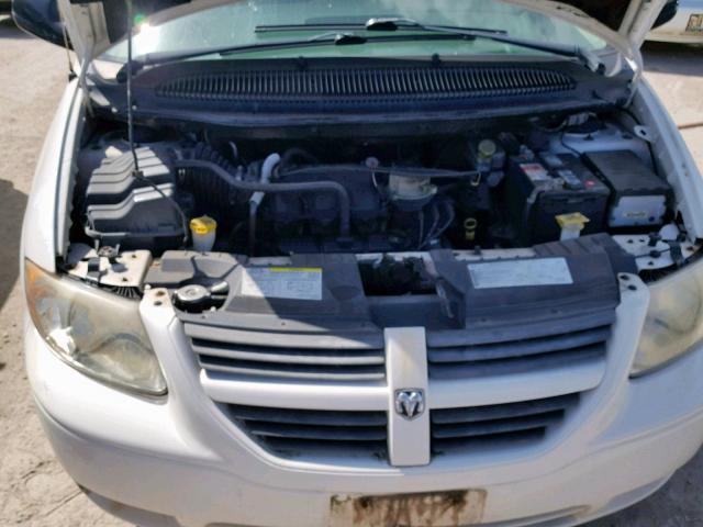 1D4GP24RX6B507051 - 2007 DODGE CARAVAN WHITE photo 7